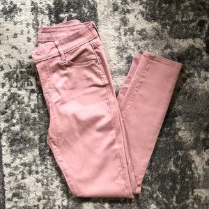 Pink Old Navy Rockstar Jeans